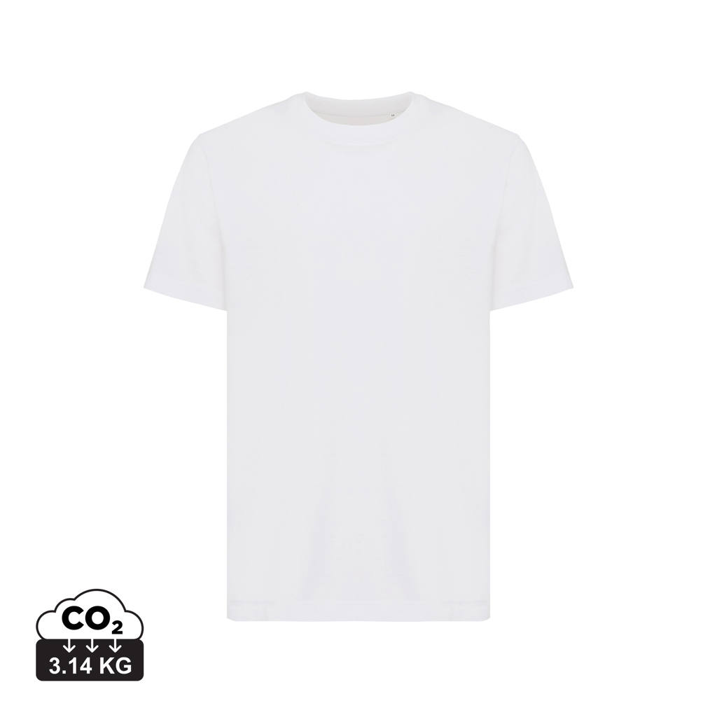 T-shirt unisexe personnalisable coton bio Kakadu Iqoniq recycled white